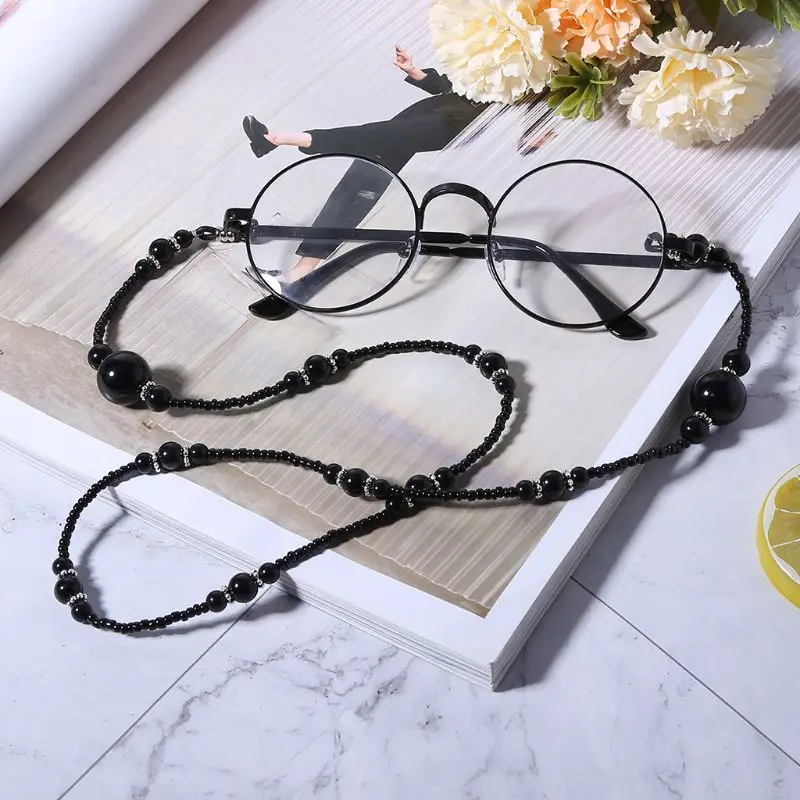 2019 Black Eyeglass Cord Reading Glasses Eyewear Spectacles Neck Chain Holder
