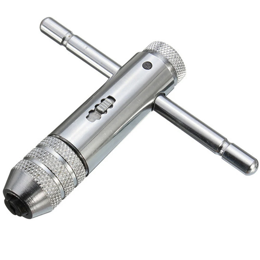 

Engineers Ratchet T Tap Wrench Holder M3-M8 Metric Imperial Thread Bolt Screw
