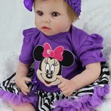55 см Силиконовые reborn baby doll giocattoli реалистичные силиконовые реалистичные детские куклы Bebe brinquedos Bonecas