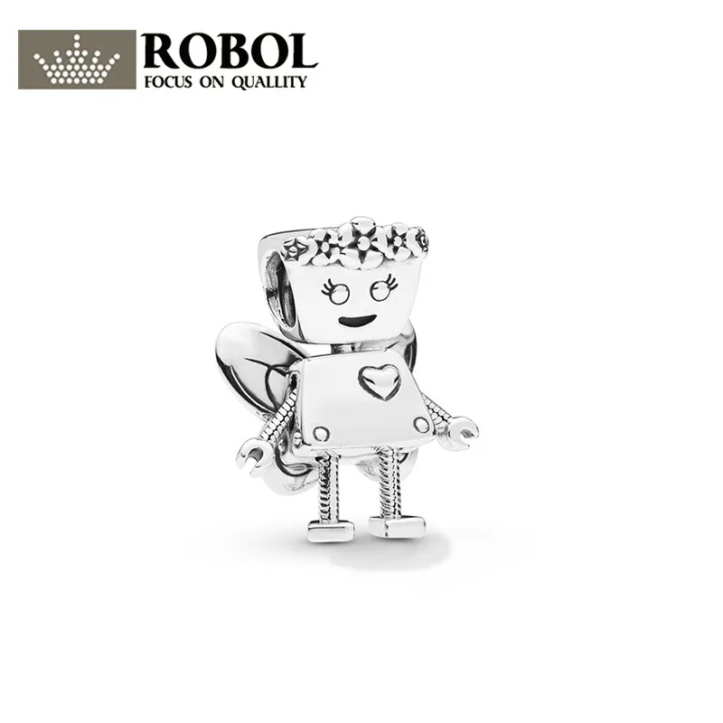 

Original 1:1 Flower Fairy Bella 925 Silver String Ornaments 797856 Personality Creative Charm Beaded DIY Jewelry Woman Gift
