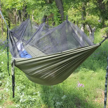 

2 people portable parachute hammock
