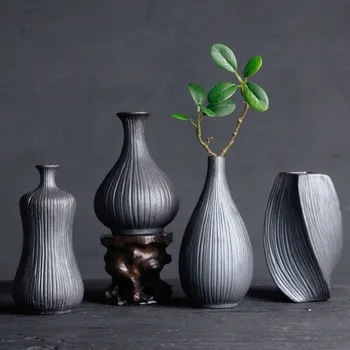 

Simple and modern Living Room Home Decor Ceramic Dried Flower Vase Wine TV Cabinet Decoration Wedding Gift