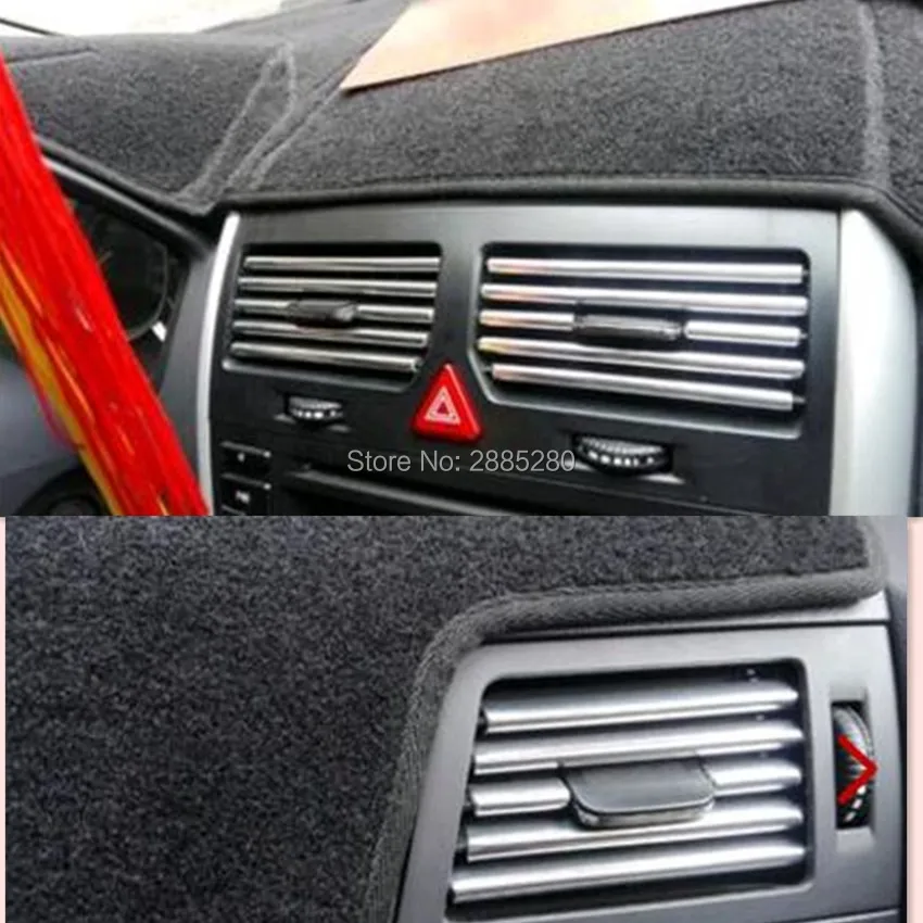 

Car Interior Air Conditioner Outlet Vent Strip Cover For tucson 2017 seat leon fr hyundai tucson 2017 honda civic suzuki sx4