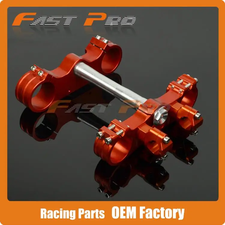 

CNC Billet Triple Clamps For KTM SX SXF XCW XCFW EXC EXCF 125-530 MX Motocross Enduro Supermoto WP 54/60MM Fork