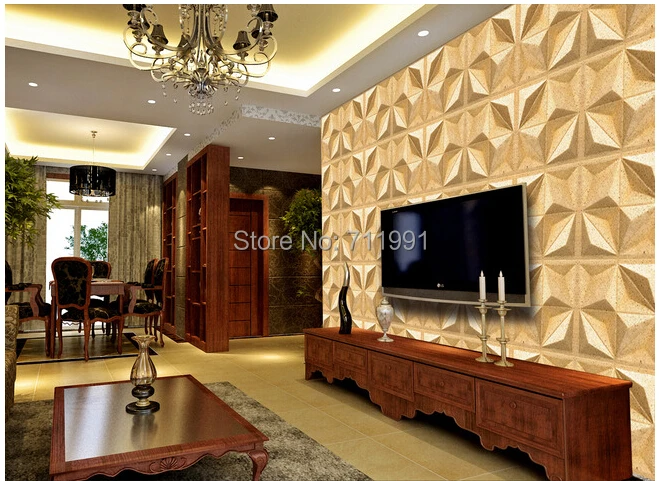 Custom large murals of European 3D stereoscopic concave convex resin sandstone relief the television background wall wallpaper |