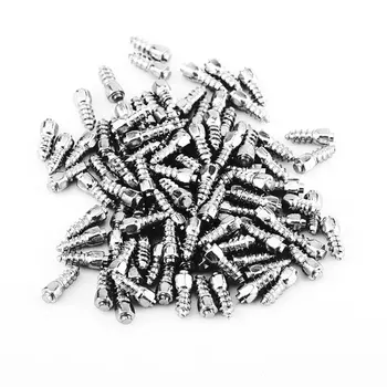 

100 Pcs Winter Auto Car 12mm Tire Anti-Slip Screw Stud SUV ATV Truck Motorcycle Wheel Tire Snow Chains Studs Spikes Accessories