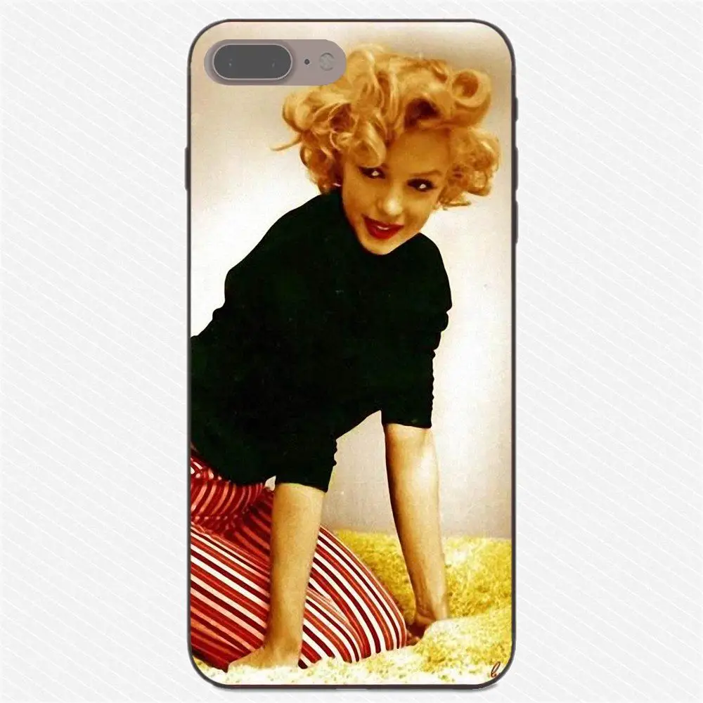 2019 Гибридный Мэрилин Монро для Huawei Honor 5A 6A 6C 7A 7C 7X 8A 8C 8X 9 10 P8 P9 P10 P20 P30 Mini Lite Plus Мягкая