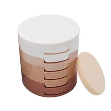 Модная палитра для маскировки лица с пятью слоями пудры и контура, 5 цветов, инструменты для макияжа