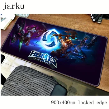 

heroes of the storm mouse pad gamer 900x400mm notbook mouse mat gel gaming mousepad print pad mouse PC desk padmouse accessories