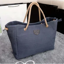 Fashion Women Handbag Solid Color Big Canvas Bag Design Classical Package Ladies Casual Over Shoulder Bags FA$B