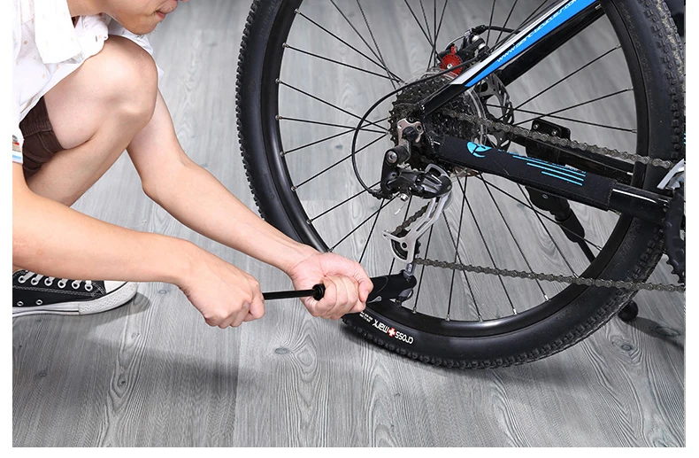 GIYO Clever Valves For Schrader/Presta Bike Pump With Gauge Portable