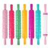 Non-Stick Patterned Rolling Pin Fondant Embossed Roller Mold DIY Cake Decorating Tool Kitchen Gadgets Baking Accessories ► Photo 2/6