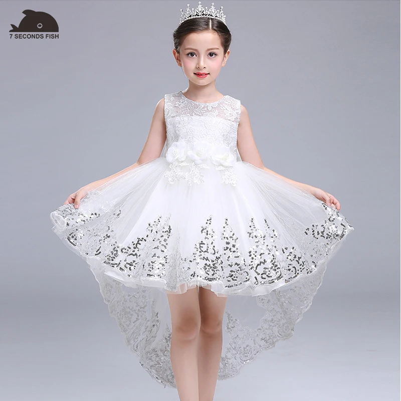 7 years girl party dress