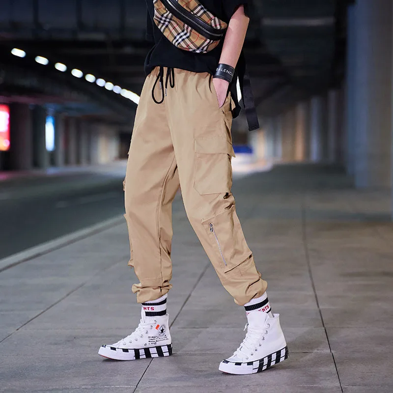 

streetwear cargo joggers women wide leg harem pants women's summer sports baggy hip hop trousers fashionable female feminine