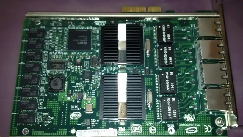 X1049A-R6 PCI-E четырехпортовый 10/100/1000 106-00200+ A0 сетевого адаптера переменного тока прошедший необходимое тестирование