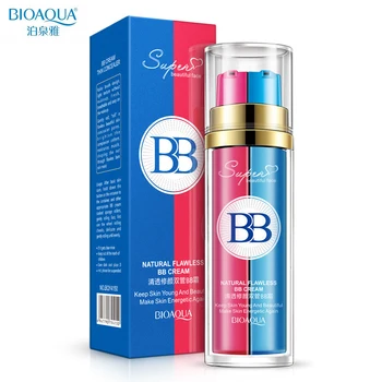 

BIOAQUA BB Cream+Primer Facial Foundation Makeup Moisturizing Strong Whitening Base Maquiagem Make Up Face Cosmetics