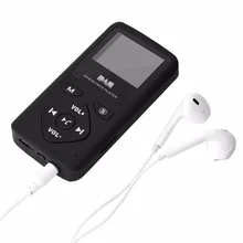 Портативный DAB fm радио карманный цифровой DAB радио приемник беспроводной адаптер Bluetooth с перезаряжаемой батареей и наушниками