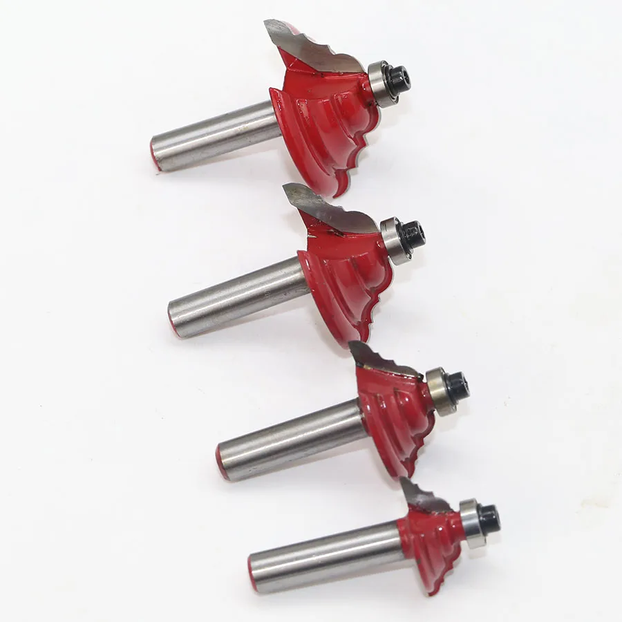 1Pc Table Edge Router Bit - French Baroque 8\