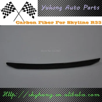 

Skyline R33 GTR GTS Nismo Carbon Fiber Hood Bonnet Lip