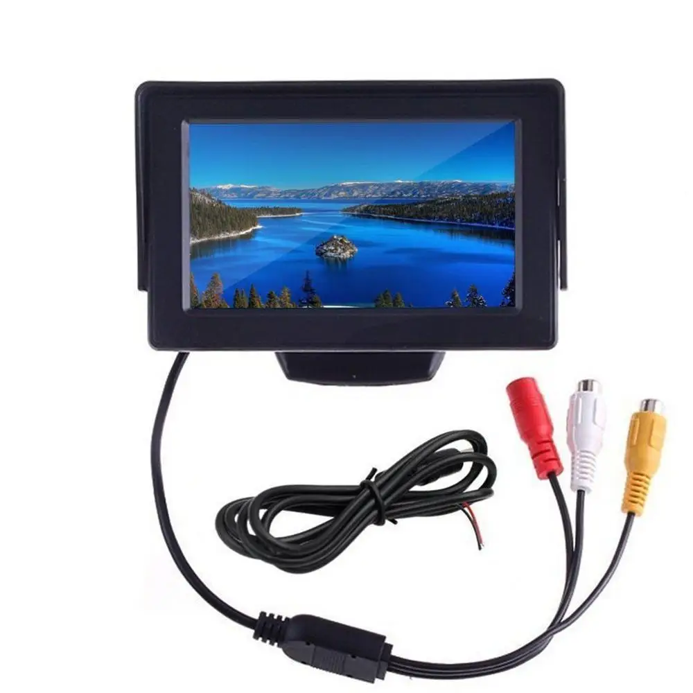 4.3 Inch LCD TFT Monitor for Car Backup Camera VCR DVD Car Rear View