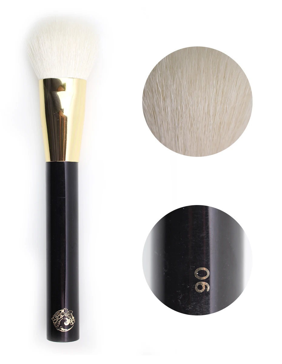 Marca de Energia Escova de Cabelo Escovas + Bolsa Profissional Maquiagem Conjunto Cabra Compõem Pincomo Maquillaje Pinceaux Maquillage Tf12 12 Pçs 13 Aplicador de sombra