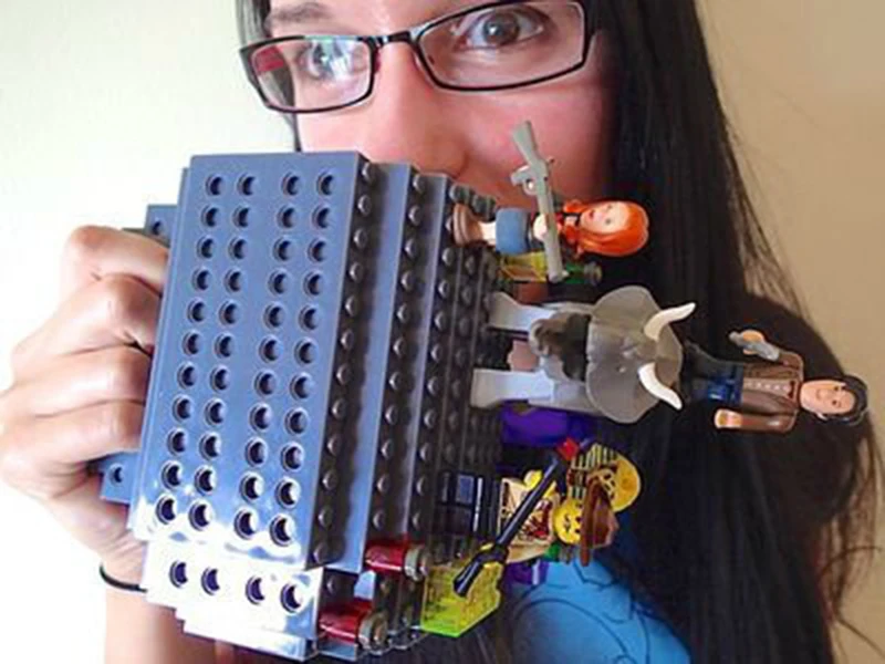 350ml Creative Build-on Brick Mug Lego