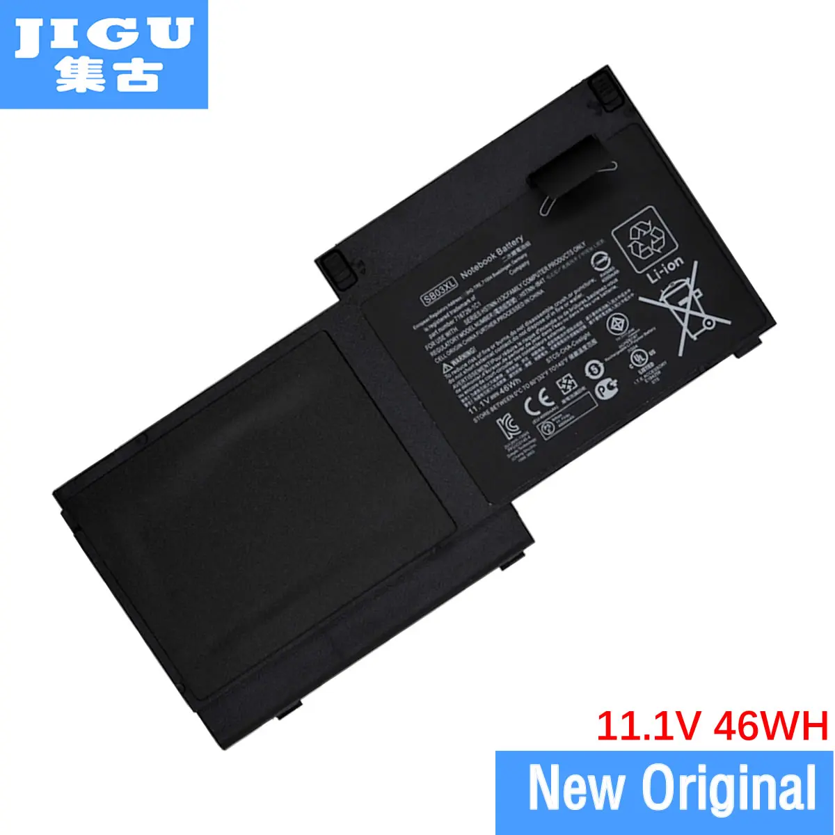 JIGU 11,1 V 46WH аккумулятор для ноутбука SB03XL для hp Eliebook 820 G1 ультрабук HSTNN-IB4T 716726-1C1 HSTNN-LB4T SB03XL