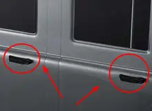  Modified upgrade Door handle 4pcs Fits Trax T4 TRX-4 DEFENDER LAND ROVER ROCK CRALWER 1/10 RC D90 scx10 II Cherokee AX90046 