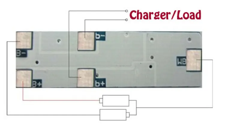 Защитная плата для батарей LicoO2 Limn2O4 li Ion BMS/alot 2S 4A 7 4 V|bms pcm|protection boardbattery protection board |