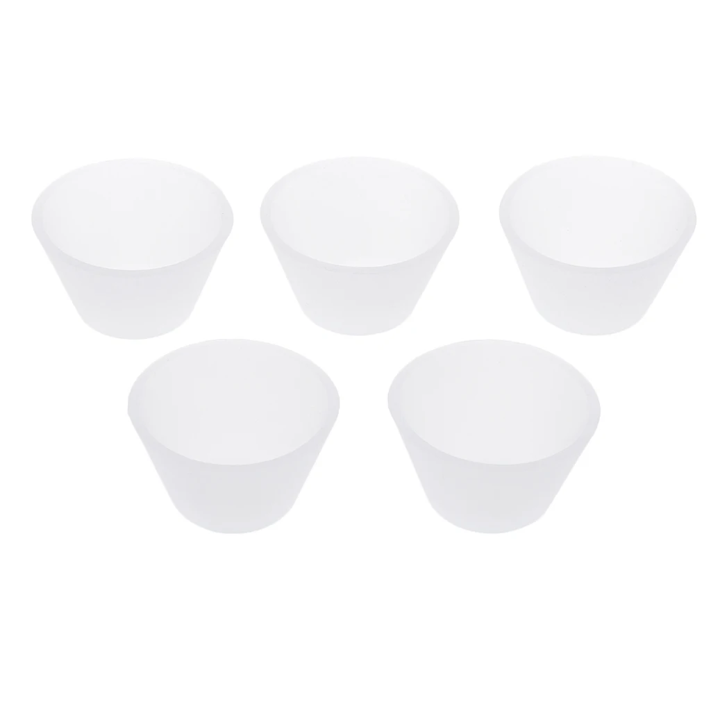 5/10pcs Non Toxic Silicone Cup Durable Resin Distribution Mixing Cups For Jewelry Making Tools DIY Crafts Supplies