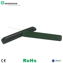 100 шт./лот, 4M диапазон чтения, пассивные RFID метки, доступные на заказ, водонепроницаемые UHF RFID металлические бирки для проверки запасов