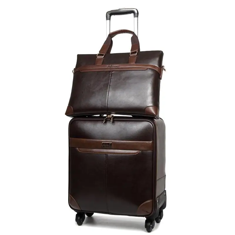 Mens Luxury Leather Luggage | semashow.com