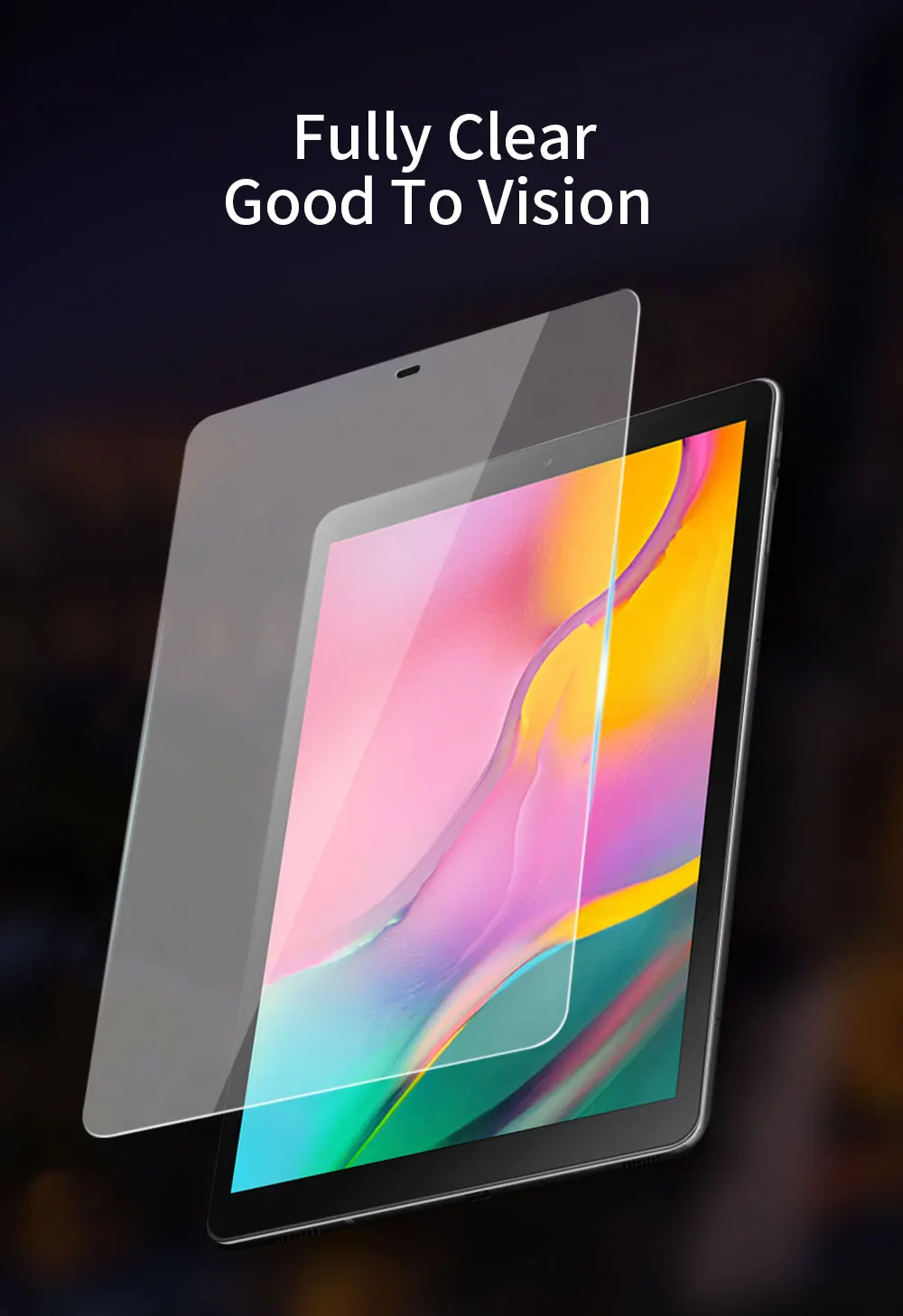 3D HD взрывозащищенное Закаленное стекло для Samsung Galaxy TAB A 10,1 TAB S5E 9 H Защитная пленка для экрана