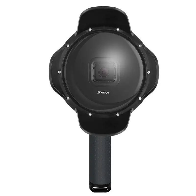 

DSstyles Waterproof Lens Hood for Gopro 5 6 Dome Removable Waterproof Shell for Snorkeling Diving Underwater