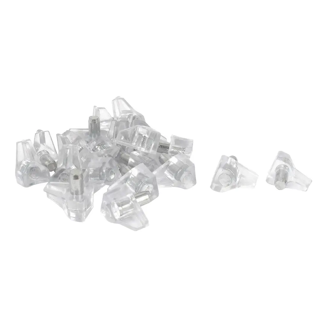 

Hot Sale 5 mm Pin shelf support shelf studs strong support 20 pcs, Transparent