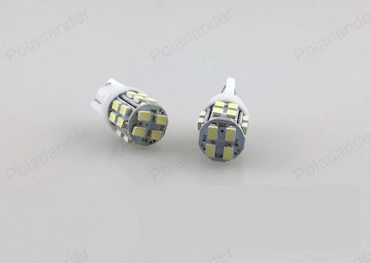 10 штук 20SMD 1206 Габаритные фонари автомобильные куполообразный индекс автомобиля светодиодный светильник Клин для лампочек белый свет DC12V