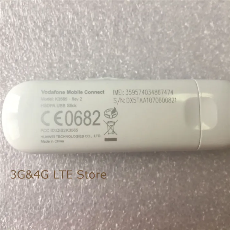 Vodafone huawei K3565 мобильного подключения HSDPA USB 3g Интернет ключ