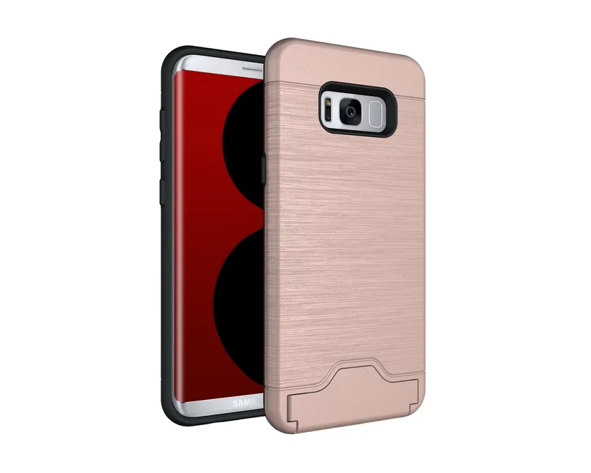 For Samsung S7 S7edge S8 S8Plus Hybrid Wire drawing Hard