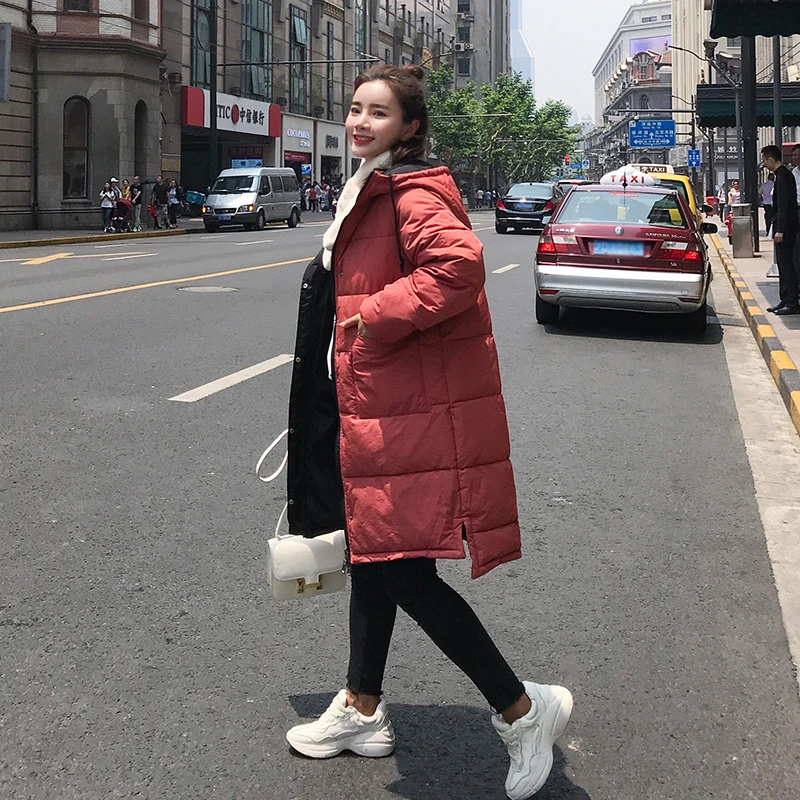 Rembourré À Deux Capuchon Parka Épaississent Long Peut Parkas Coton Fois Haute Porter Femme Hiver rouge Veste Manteau Femmes Être 2018 Chaud La Noir Qualité Côtés vert xz70U8wqwB
