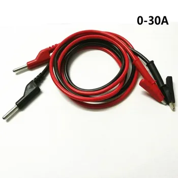 

DC power supply output lin Regulated power supply output line 4.5MM plug silicone wire alligator clip 0-30A current clamp