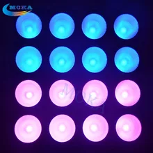 Новое поступление Professional 4x4 Вт светодиодные матрицы ослепления светом 3 в 1 RGB LED матрица Освещение Эффект диско освещение