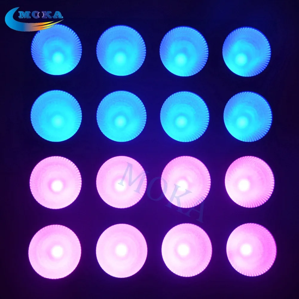 

New Coming Professional 4x4W LED Matrix Blinder Light 3 IN 1 RGB Led Matrix Lighting Effect Disco Lighting