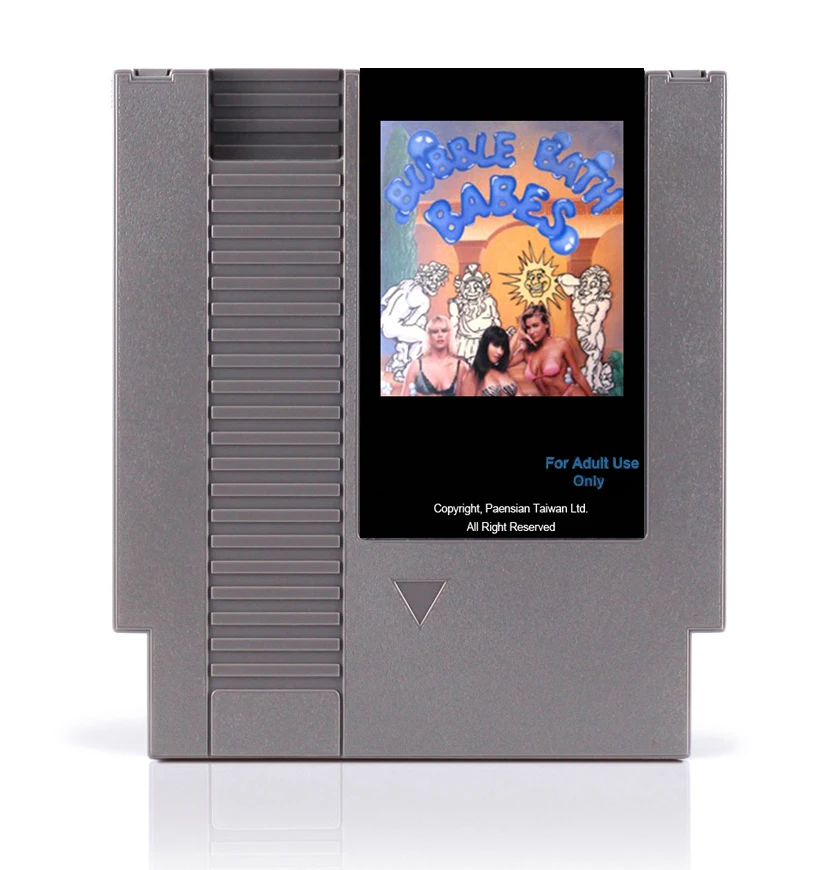 

Bubble Bath Babes Top Quality 72 Pins 8 bit Game Cartridge