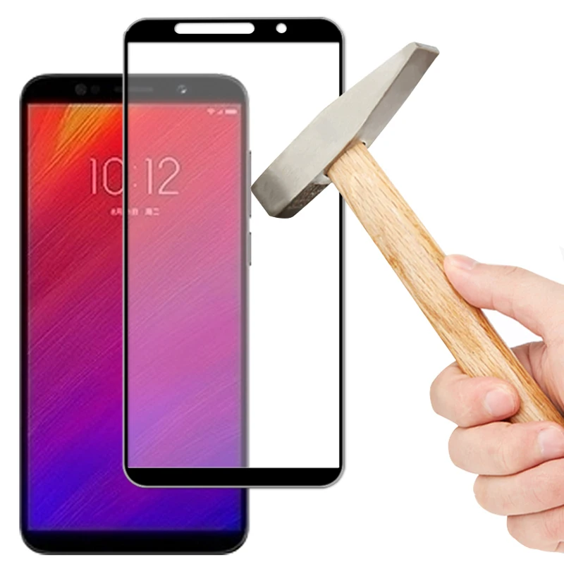 Закаленное стекло для Lenovo A5 A 5 полное покрытие защитная пленка Защита экрана L18011