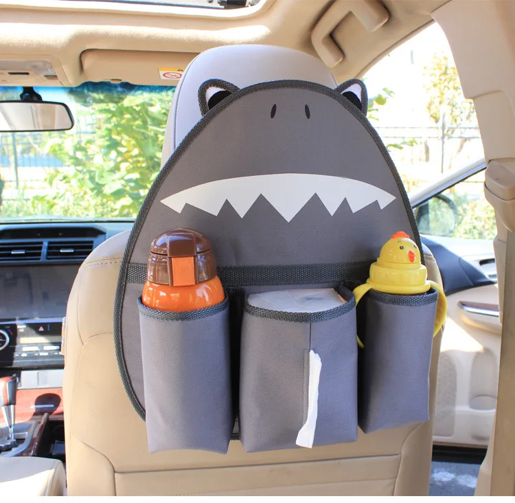 Автомобильный органайзер для детей Оксфорд мультфильм лиса авто заднее сиденье бутылки воды органайзеры сумка для хранения Органайзер автомобильные аксессуары