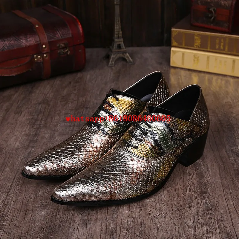 De Do Pontas Ouro Sapatos as Vestido As Couro Casamento Até Italiano Dedo Luxo Prata Picture Glitter Alto Azul Salto Homens Rendas Oxford Dos Pé Picture d8x0FEn