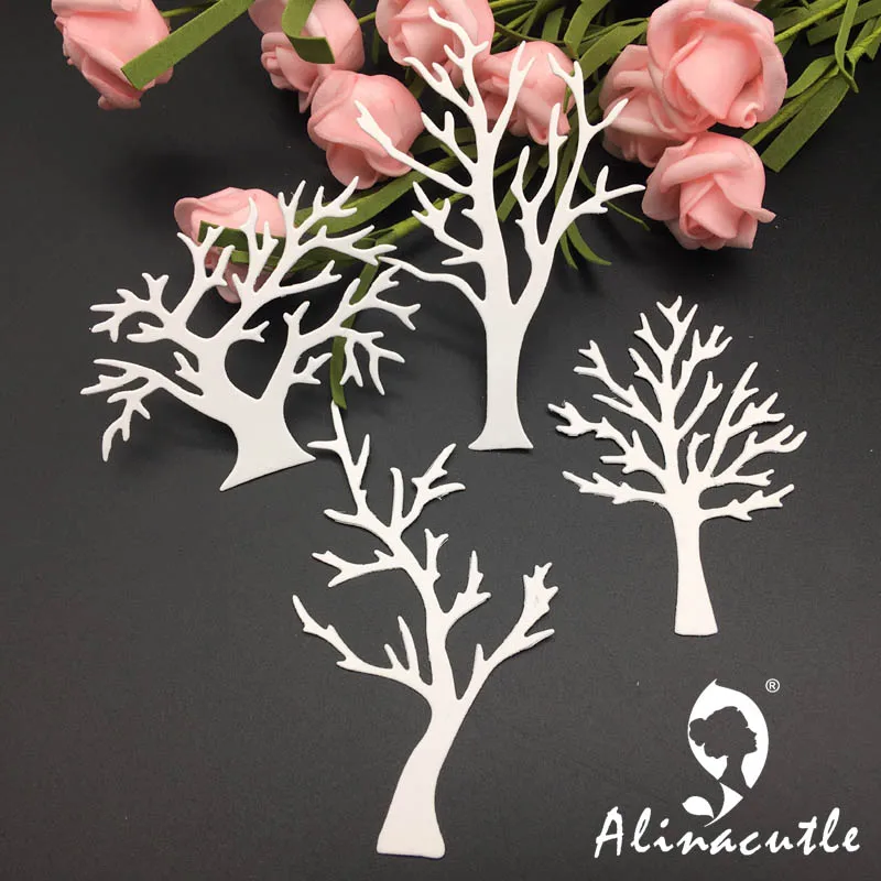 

Die Cut METAL CUTTING DIES cut tree branch spring Alinacraft Scrapbooking paper craft album card punch knife art cutter die