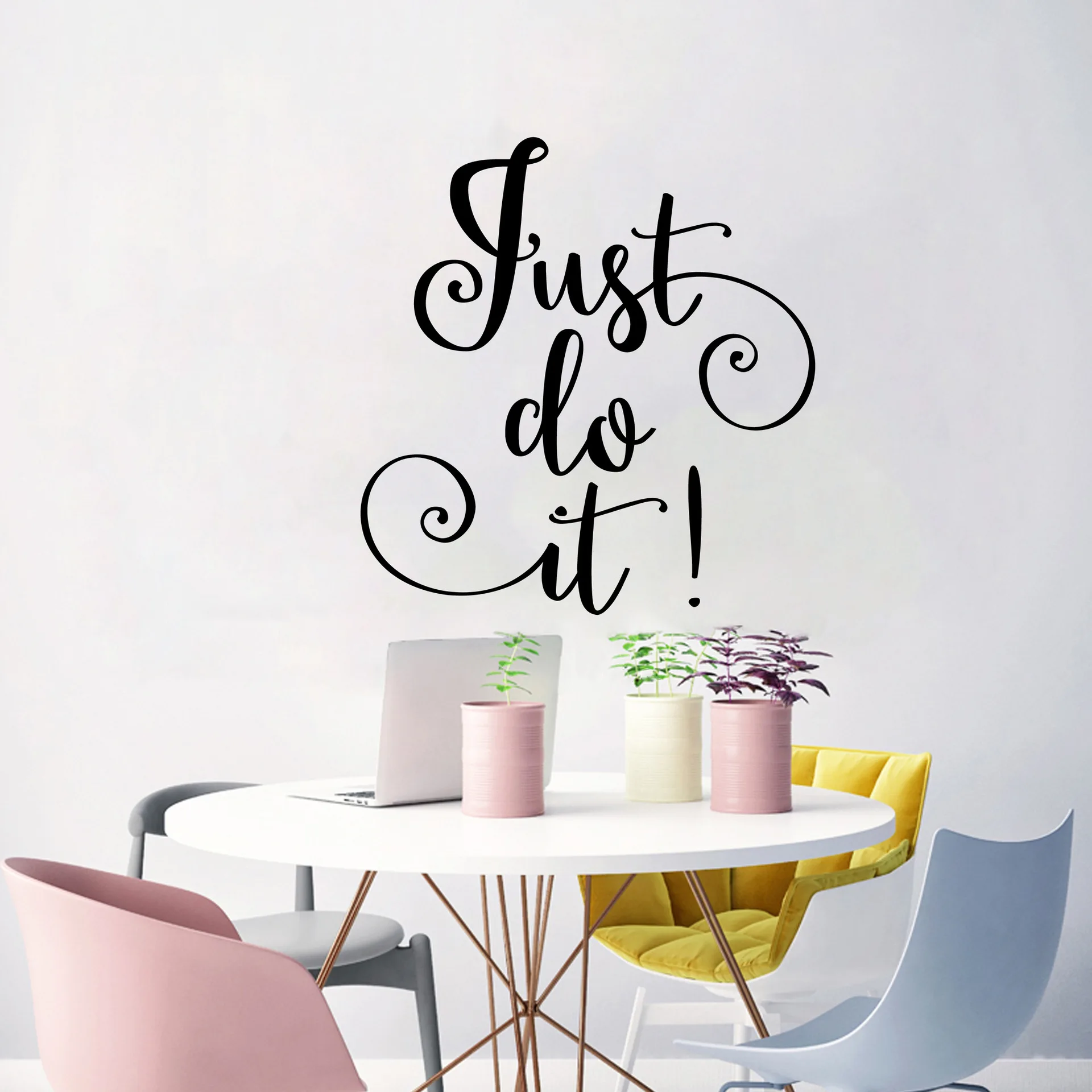 DIY vinyl wall stickers"Just Do It" Decal Vinyl Decor Sticker Wall Art