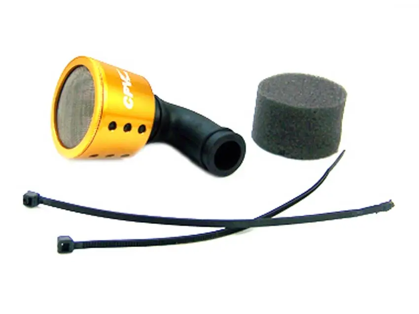 

Golden Taper Aluminum Air Filter for 1/8 Scale RC Model Nitro Engine Buggy Car Truck