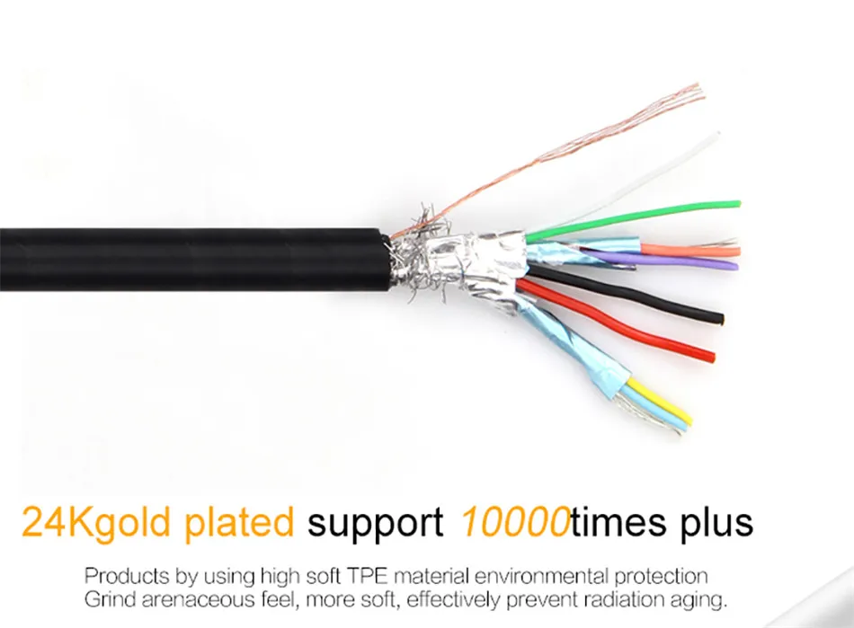 QGEEM 1M USB 3.0 Type A to Micro B Extension Cable For External Hard Drive Disk HDD Samsung S5 Note3 USB HDD Data Cable          (6)